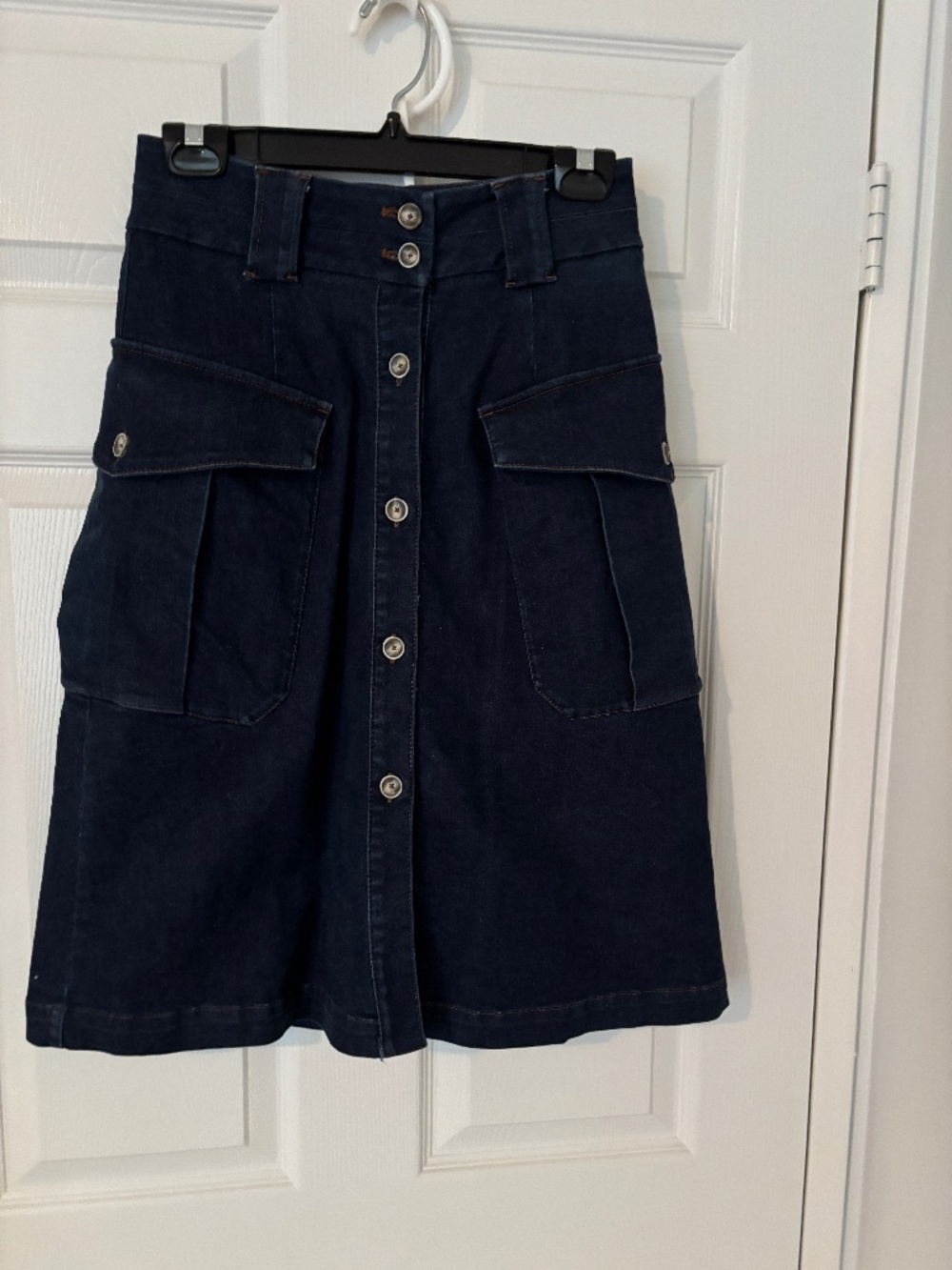 Massimo Duty a-line denim skirt